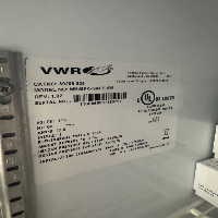 VWR Double Door Refrigerator image 1